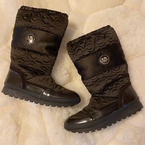 Coach Drexel Quilted Boots